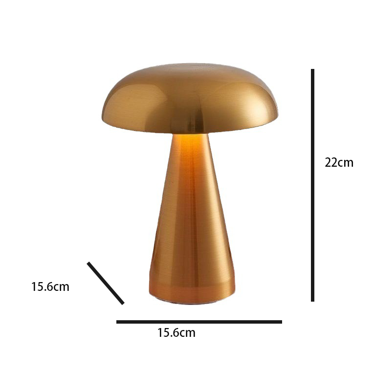 Rechargeable Wireless Table Lamp with 1800mAh Battery