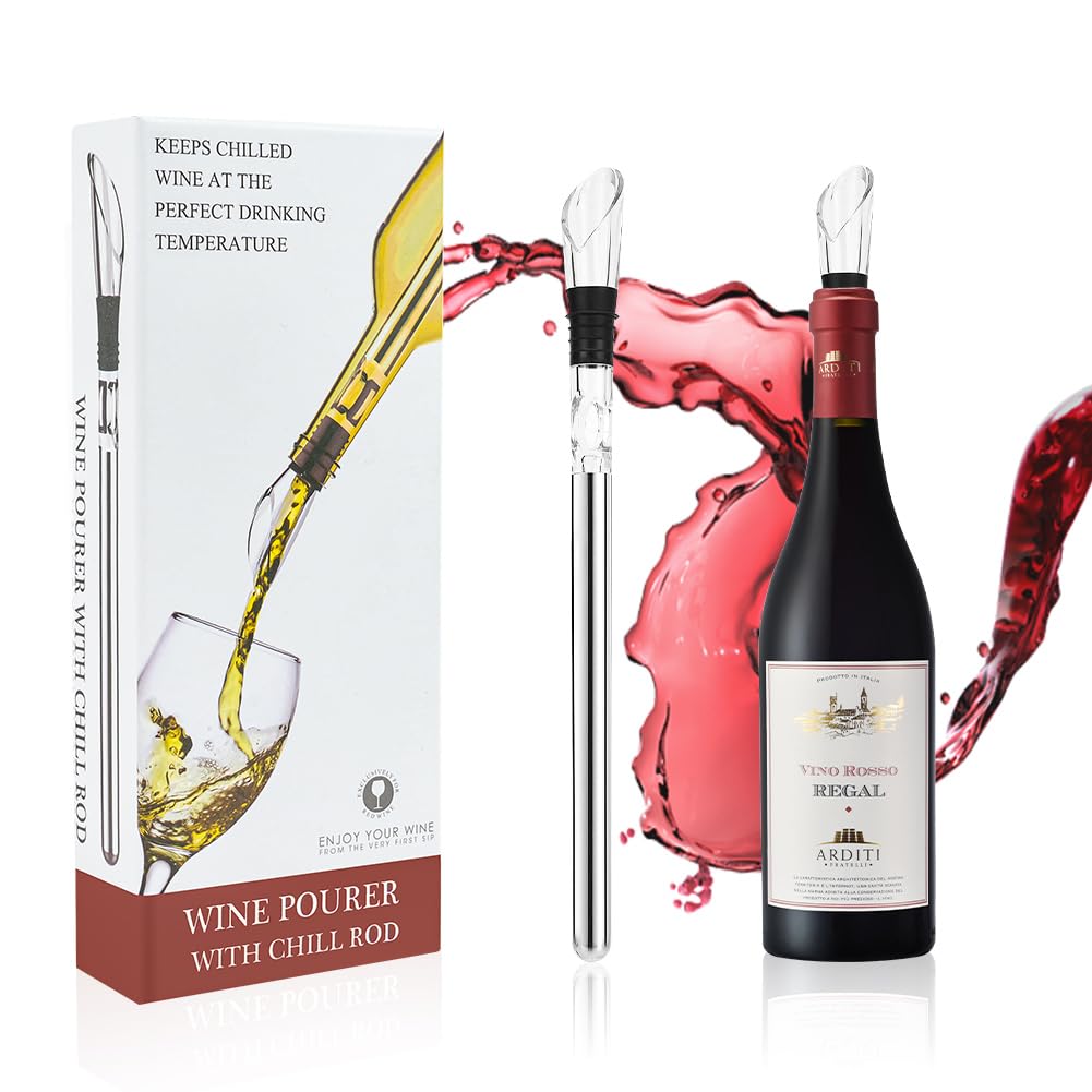 WineChill Pro™ Instantly Perfect Wine - Chilled, Smooth & Fresh for Hours