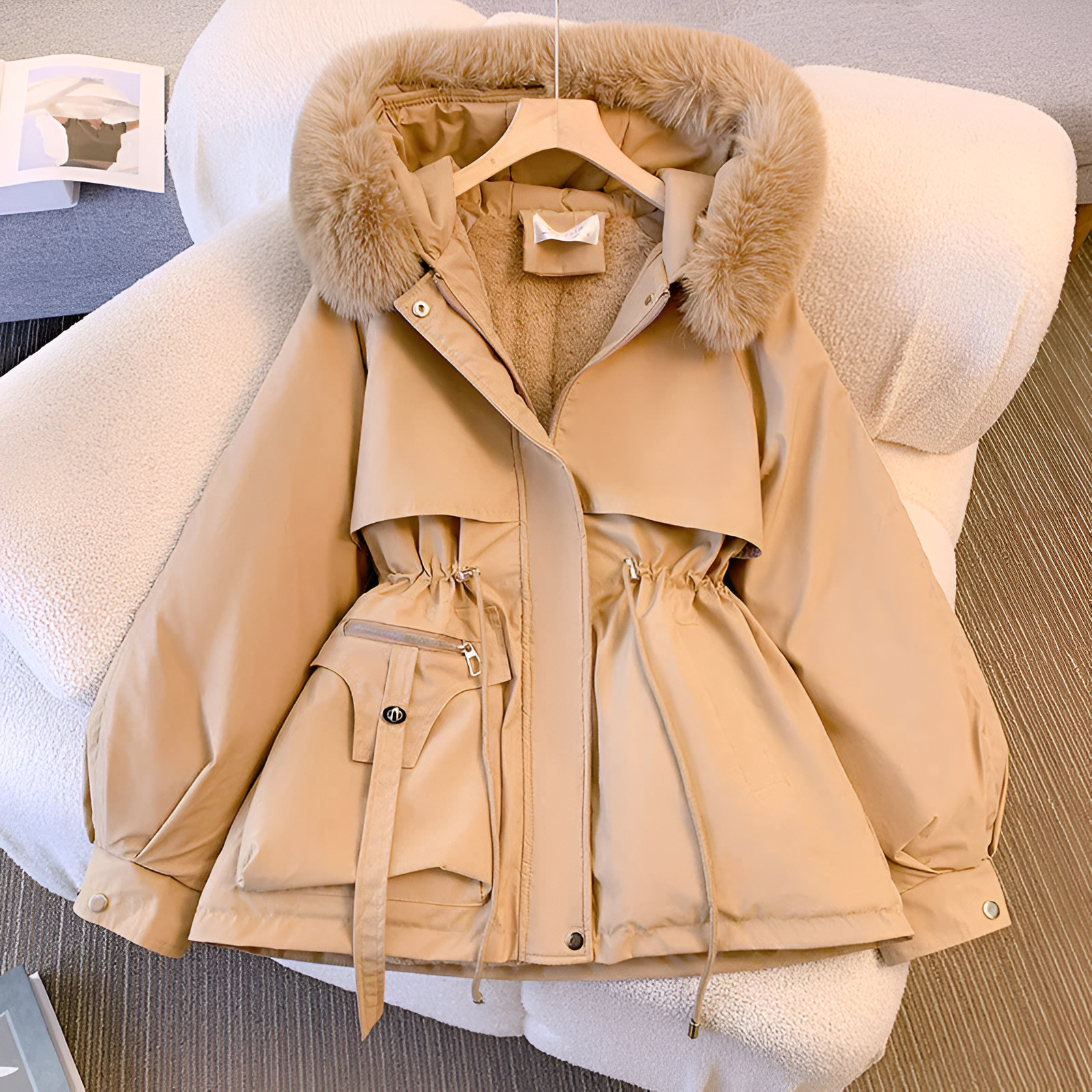 ELLE® Elegant Winter Coat