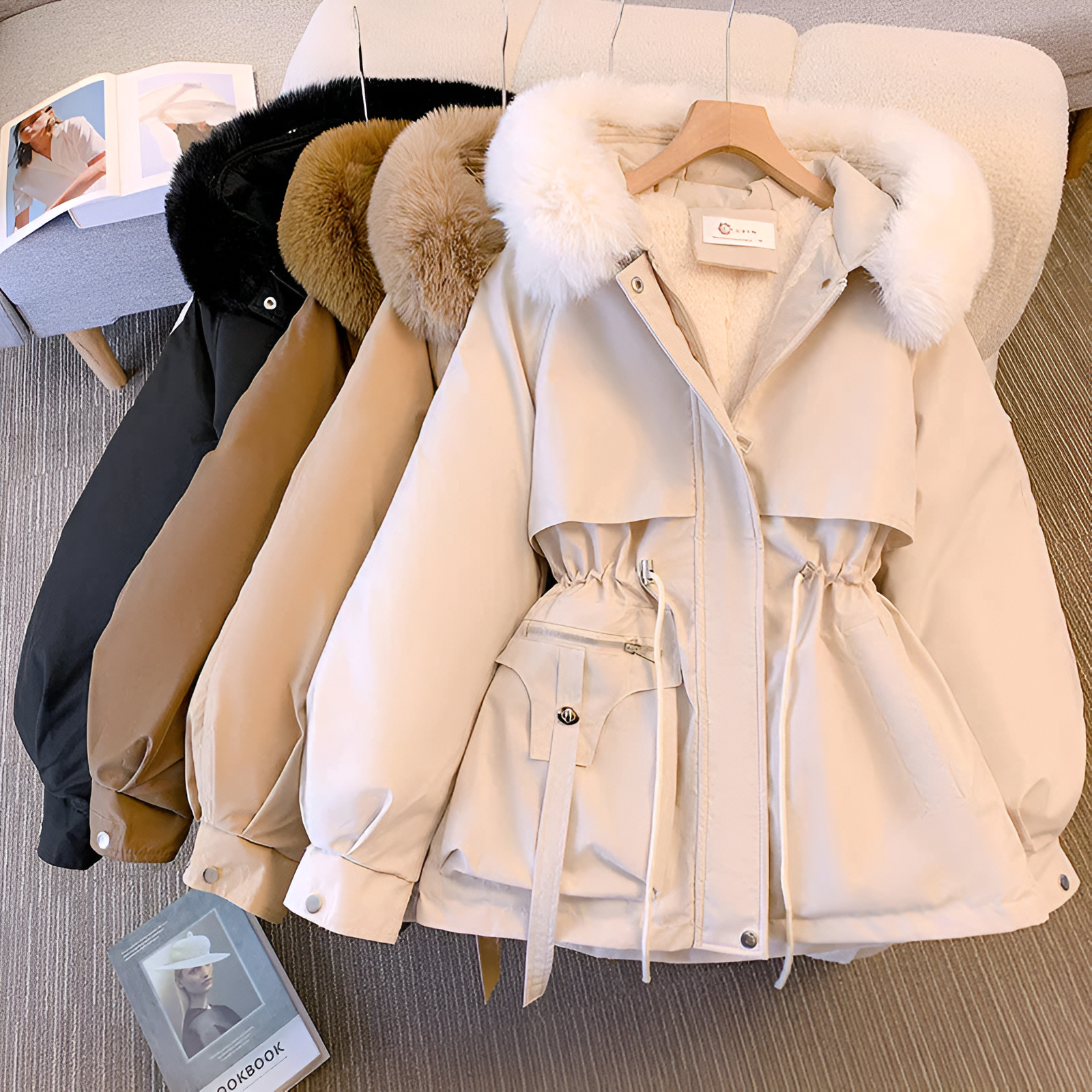 ELLE® Elegant Winter Coat